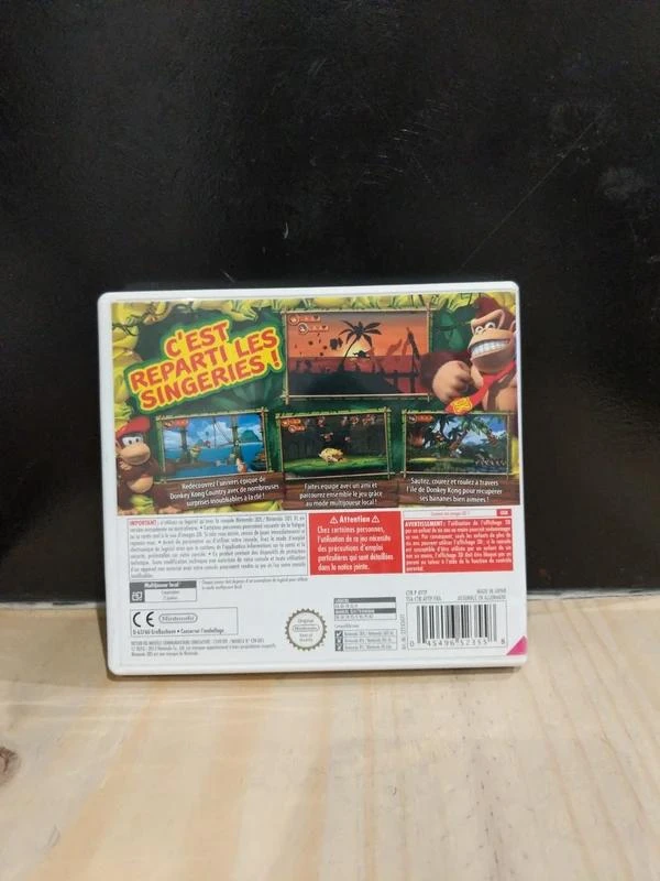 Donkey Kong Country Returns 3D – 3DS – Complet – Parfait état – photo 4